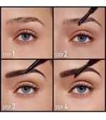 Max Factor Brow Shaper, Augenbrauenstift mit Bürste, Präzises & einfaches Definieren der Augenbrauen – Bild 5