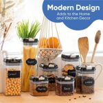 Chef's Path Vorratsdosen Luftdicht , Luftdichte Aufbewahrungsbox mit deckel Küche Vorratsbehälter für Müsli aufbewahrung, Cornflakes Aufbewahrung, Nudel Aufbewahrung und Küche Aufbewahrung – Bild 5