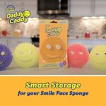 Scrub Daddy Caddy Smart Storage für Smile Face Schwämme SDDC Transparent Einzelpackung – Bild 2