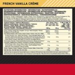 Optimum Nutrition ON Gold Standard Whey Protein Pulver, Eiweisspulver zum Muskelaufbau, natürlich enthaltene BCAA und Glutamin, French Vanilla Crème, 76 Portionen, 2.28kg, Verpackung kann Variieren – Bild 7