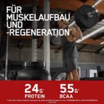 Optimum Nutrition ON Gold Standard Whey Protein Pulver, Eiweisspulver zum Muskelaufbau, natürlich enthaltene BCAA und Glutamin, French Vanilla Crème, 76 Portionen, 2.28kg, Verpackung kann Variieren – Bild 3