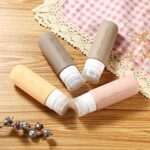 Silikon Reiseflaschen 90ml Set, Gemice 4 Stück auslaufsichere Reise Container und Reise Toilettenartikel Set, FDA zugelassene nachfüllbare Flüssigkeitsbehälter für Shampoo Creme Spülung Körperpflege – Bild 8
