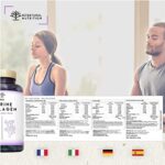Marine Collagen Kapseln Hochdosiert mit Hyaluronsäure, Magnesium, Vitamin C. Kollagen Hydrolysat PEPTAN Hyaluron. Skincare. Gelenk Knochen Hautpflege. 90 Pflanzliche Kapseln. EU. N2 Natural Nutrition – Bild 8