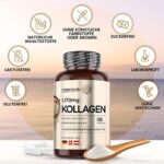 Kollagen - Kollagen Hyaluronsäure Kapseln | Laborgeprüft in Deutschland bei Agrolab | NatiCol Typ 1 Meereskollagen | Kollagen Protein Pulver von maxmedix – Bild 3