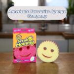 Scrub Daddy Schwamm, doppelseitig, mit Texturwechsel, sehr saugfähige Schwammseite, Scrub Mommy – Bild 11