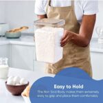 Chef's Path 4 Extra Large Food Storage Containers with Lids - Ideal as a Storage Container Set and Storage Containers for Flour, Sugar, Rice - Comes with Measuring Scoop – Bild 4