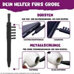 STIKKI Reinigungsset für Handy & Kopfhörer – Reinigungsknete mit Bürsten & Ladebuchsen-Tool (USB-C & Lightning) – Bild 5