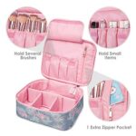 Reise Kosmetiktasche Grosse Make-up-Tasche Schminktasche Kosmetiktasch Organizer für Damen und Mädchen – Bild 4