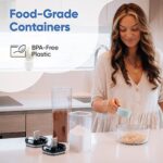 Chef's Path Vorratsdosen Luftdicht , Luftdichte Aufbewahrungsbox mit deckel Küche Vorratsbehälter für Müsli aufbewahrung, Cornflakes Aufbewahrung, Nudel Aufbewahrung und Küche Aufbewahrung – Bild 7