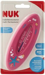 NUK Badethermometer für sicheres Baden, natürliche Messflüssigkeit aus Rapsöl, Made in Germany, 1 Stück – Bild 2