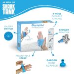 Aquapaw Pet Bathing Tool, Duschbrause & bürste in einem für Ihr Haustier, Duschhandschuh kompatibel mit Dusche, Badewanne und Gartenschlauch, Fellpflege für Hunde, Katze, Pferd – Bild 5