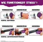 STIKKI Reinigungsset für Handy & Kopfhörer – Reinigungsknete mit Bürsten & Ladebuchsen-Tool (USB-C & Lightning) – Bild 4