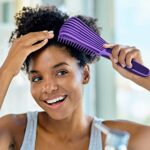 BESTOOL Haarbürste, Entwirrbürste für Naturhaar für Afro Haare 3a bis 4c Verworrenes, Welliges, Lockiges Haar, Entwirrer leicht mit Nass/Trocken, Verbesserung der Haartextur – Bild 5