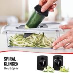 Multifunktionaler Gemüsehobel – Mandoline, Reibe & Spiralschneider in einem – Bild 6