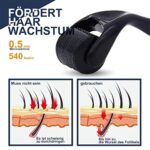 Bartroller 0,5 mm – Microneedling Derma Roller fuer Bart- & Haarpflege – Bild 2