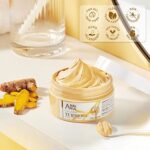 ANAiRUi Kurkuma Vitamin C Gesichtsmaske, Vitamin C Tonmaske mit Kaolin, Tonerde Maske für Akne und Dunkle Flecken, Gesichts Reinigung, Poren Verkleinern und Haut nähren, Gesichtsmasken Beauty, 120g – Bild 6