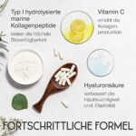Kollagen Kapseln Hochdosiert - 2400 mg Meereskollagen mit Hyaluronsäure und Vitamin C - 120 Kapseln - Premium Marine Collagen Hydrolysat Peptide Typ 1 - Hyaluron Kollagen Komplex für Haut & Gelenke = – Bild 5