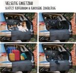 Rudelkönig Kofferraumschutz mit Ladekantenschutz, wasserabweisend & pflegeleicht, Universale Schondecke mit Aufbewahrungstasche, Autoschondecke für Hunde – Bild 6