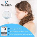 Seitenschläferkissen ACAMAR, Innovationspreis Ergonomie 2025, Orthopädisches Nacken-Kissen gegen Nackenschmerzen, Viscoelastischer & ergonomischer Memory-Foam, Kopfkissen mit Thermo-Bezug – Bild 7