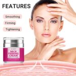 Nackenstraffende Creme, Anti-Aging-Feuchtigkeitscreme für Hals und Dekolleté, Nackencreme, Doppelkinnreduzierer, Hautstraffungscreme – Bild 3
