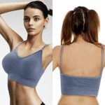 BQTQ 5 Stücke Bralette, V Hals Cami Top BH, Bralette Damen, Schlafen BH, für Frauen, Mädchen – Bild 7