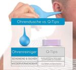 Raibu® Ohrenreiniger, Ohrendusche für Babys, Kinder & Erwachsene, Ohrenschmalz Entferner, Ohrreiniger & Ohr Sauger perfekt zum Ohren reinigen – Bild 5