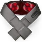 VITALmaxx Shiatsu Nackenmassagegerät – Wärmefunktion, 8 Massagebälle & Knet-/Druckmassage