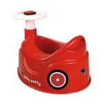 BIG Baby Potty, Lerntöpfchen im BIG Bobby Car Design mit abnehmbarem Lenkrad und hoher Rückenlehne, herausnehmbarer Einsatz, für Kinder ab 18 Monaten