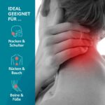 VITALmaxx Shiatsu Nackenmassagegerät – Wärmefunktion, 8 Massagebälle & Knet-/Druckmassage – Bild 2
