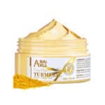 ANAiRUi Kurkuma Vitamin C Gesichtsmaske, Vitamin C Tonmaske mit Kaolin, Tonerde Maske für Akne und Dunkle Flecken, Gesichts Reinigung, Poren Verkleinern und Haut nähren, Gesichtsmasken Beauty, 120g