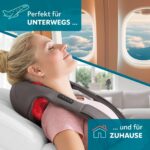 VITALmaxx Shiatsu Nackenmassagegerät – Wärmefunktion, 8 Massagebälle & Knet-/Druckmassage – Bild 3