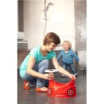 BIG Baby Potty, Lerntöpfchen im BIG Bobby Car Design mit abnehmbarem Lenkrad und hoher Rückenlehne, herausnehmbarer Einsatz, für Kinder ab 18 Monaten – Bild 5