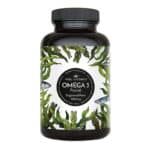 Feel Natural, Omega 3 Fischöl Kapseln, 365 Kapseln im Jahresvorrat, Hochwertig: 1000mg Fischöl je Kapsel und den Omega 3 Fettsäuren EPA und DHA, aus nachhaltigem Fischfang, ohne unerwünschte Zusätze