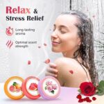 Geschenke für Frauen: Duschdampfer-Aromatherapie-Geburtstagsgeschenk für Frauen, Mütter, Grossmütter, Wellness-Badebomben zur Stresslinderung, personalisiertes Geschenkset zum Befüllen des Adventskalenders (8er-Packung) – Bild 5