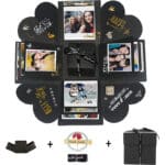 Hbsite DIY Explosion Überraschungs Box DIY handgemachte Foto Überraschung Explosion Box Liebe Speicher Scrapbooking Geschenk Box für Weihnachten Geburtstag Jubiläum Valentinstag Hochzeitsgeschenk