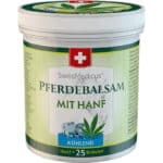 Pferdebalsam mit Hanf - Kühlend & Wärmend - Massage creme für Muskeln und Bänder - ideal für Sportler - natürliche Pflanzenextrakte - alltäglicher Gebrauch