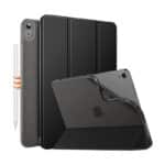 MoKo Hülle für iPad Air 5. Generation 2022/iPad Air 4. Generation 2020, Unterstützt Laden vom iPencil 2, Hülle mit TPU Rücken Auto Schlaf/Wach Schutzhülle für iPad Air 10,9 Zoll