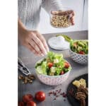 Tefal Zerkleinerer | Ohne Strom | Multizerkleinerer für Gemüse, Obst, Zwiebeln, Nüsse, Knoblauch, Babynahrung – Bild 5