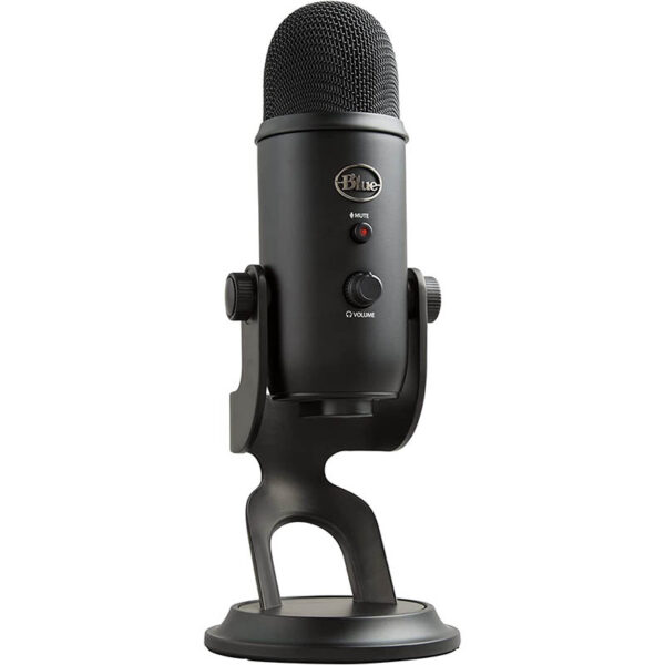 Blue Yeti USB-Mikrofon für Streaming, Gaming & Podcasting – Plug & Play – Schwarz