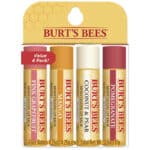 4er Burt's Bees 100% Natural Lip Balm