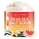 O Naturals Ultra-Reinigendes Körperpeeling Damen Grapefruit Und Vanille - Feuchtigkeitsspendend Body Scrub Peeling - Totes Meer Peeling Körper Peeling Gesicht Body Peeling Für Akne & Tote Haut