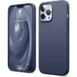 elago Liquid Silicone Case Kompatibel mit iPhone 13 Pro Max Hülle (6,7"), Hochwertiges Silikon, Rundumschutz Handyhülle 3-Layer Struktur Schutzhülle, Kratzfestes Weiches Mikrofaserfutter