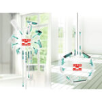 Leifheit Fenstersauger Set Dry and Clean mit 28 cm Saugdüse für 360° streifenfreie Reinigung, Fensterreiniger verwendbar bis zu 38 min, Fensterputzer mit Stand-by-Automatik und Click-System – Bild 7