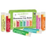 Sky Organics Bio Lippenbalsam - USDA-Zertifizierter Bio Lippenpflegestift - 6 Verschiedene Geschmacksrichtungen - Feuchtigkeitsspendende Lippenpflege für Trockene Lippen Beruhigt & Pflegt - 4-er Pack