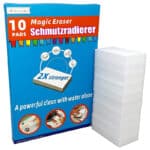 Schmutzradierer wand magic eraser schmutzradierer schwamm 10 Radierschwamm,2X Plus Stärke reinigung einfach mit wasser,Entfernen problemlos hartnäckigen Schmutz und Flecken