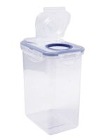 LocknLock PP Classic Aufbewahrungsbox, 151 x 108 x 190 mm, 1,8 L, 100 % Luftdicht, Cleveres Verschluss-System, Vorratsbehälter, Schüttdose, Mehl Aufbewahrung, Cornflakes Spender – Bild 2