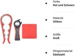 Otstar Glasöffner Flaschenöffner und Ringzugdosenöffner zum Öffnen von Hartnäckigen Deckeln, Design für Schwache Hände, Senioren, Arthritis – Bild 8