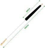 MaxxGoods Heizkörperbürste - 120 cm - Heizungsbürste mit Ziegenhaar Borsten - Ideal für die Reinigung von Flachheizkörpern – Bild 2