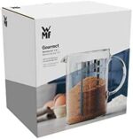 WMF Gourmet Glas Messbecher 1,0l, hitzebeständiges Glas, Skalierung für Liter, Milliliter, Tassen und Gramm & Touch Küchenschere 21 cm, Haushaltsschere mit Sägeschliff, schwarz – Bild 5