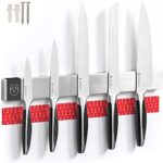 Coninx, Magnetleiste Messer 40 cm, Magnetleiste Selbstklebend mit 3M VHB Klebeband, Messer Magnetleiste von Coninx, Messerhalter Magnetisch mit extra starker Magnet, Messerblock Magnetisch Edelstahl